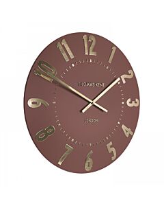 Thomas Kent Mulberry Auburn Large Wall Clock - 20"